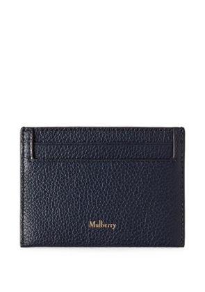 Mulberry Continental grained calf leather card holder - Blue