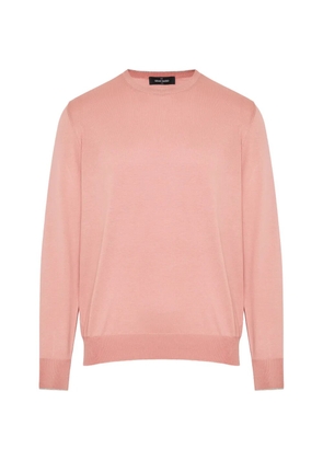 Gran Sasso crew-neck long-sleeve sweater - Pink