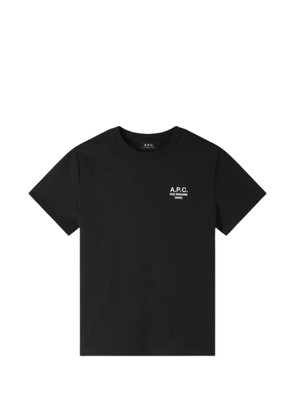 A.P.C. Rue Madame embroidered T-shirt - Black