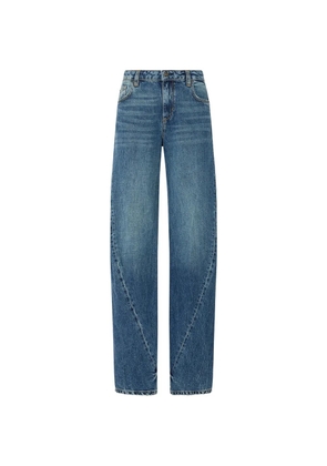 LIU JO jeans with asymmetrical seams - Blue