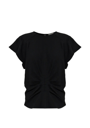 ISABEL MARANT Tullya gathered top - Black