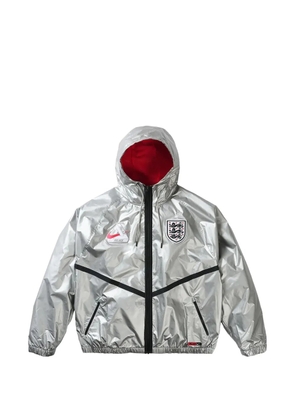 Nike x Palace England Anthem hooded jacket - Grey