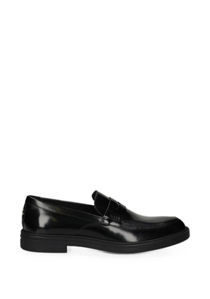 BOSS penny-slot loafers - Black