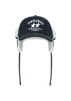 TWOJEYS star-motif hat - Black