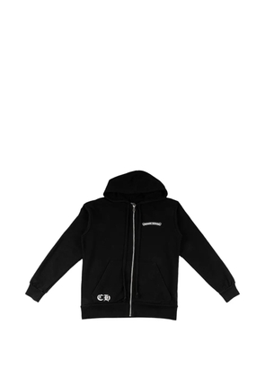 Chrome Hearts Fleur logo-print hoodie - Black