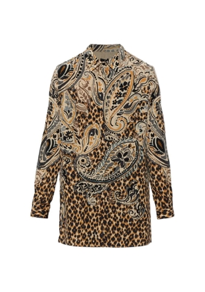ETRO leopard-pattern shirt - Neutrals