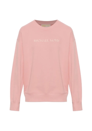 Michael Michael Kors embroidered logo sweatshirt - Pink