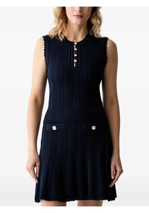 GUESS USA cable-knit sleeveless top - Blue