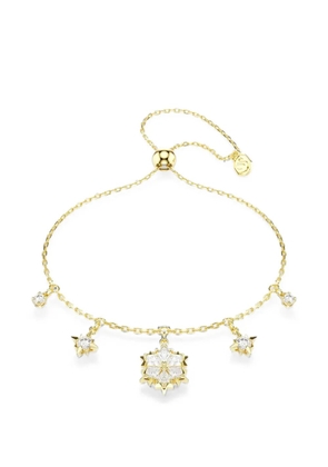 Swarovski snowflake crystal-embellished bracelet - Gold