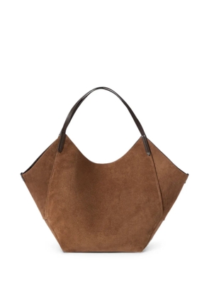Brunello Cucinelli reversible Duo shopper in lizard-effect calfskin - Brown