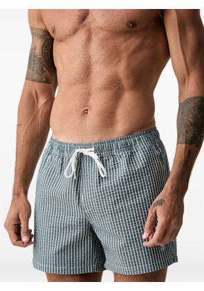 Marc O'Polo striped swim shorts - Green