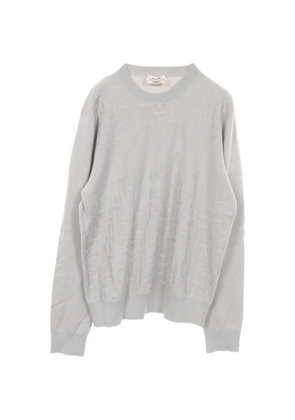 Hermès Pre-Owned Point Faubourg knit sweater - Grey