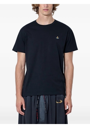 Vivienne Westwood Orb-embroidered T-shirt - Black