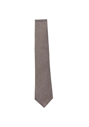 Canali silk tie - Brown