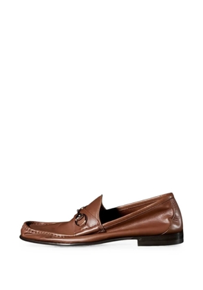 Gucci Lugano Horsebit-detail loafers - Brown