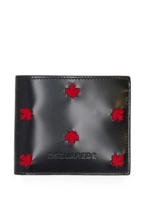 DSQUARED2 logo-debossed wallet - Black