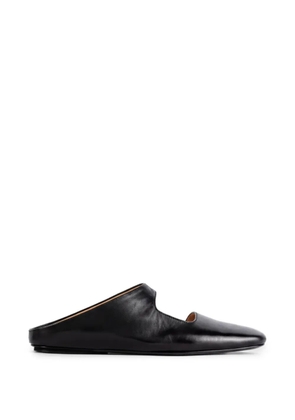 Marsèll Distesa cut-out leather mules - Black