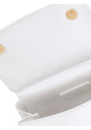 Dolce & Gabbana mini Sicily leather shoulder bag - White