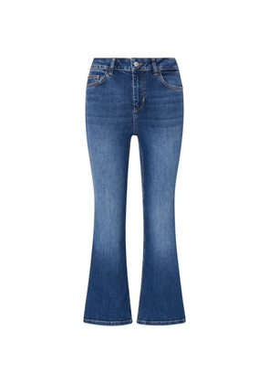 LIU JO bootcut jeans with rhinestones - Blue