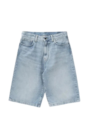 Carhartt WIP Langdon logo-patch shorts - Blue