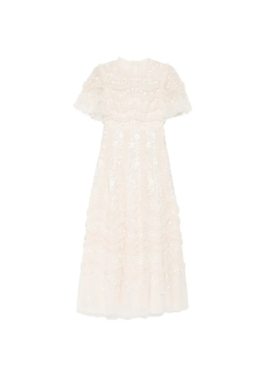 Needle & Thread Gianna ankle gown - Neutrals