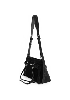 Zadig&Voltaire Madison mini suede bag - Black