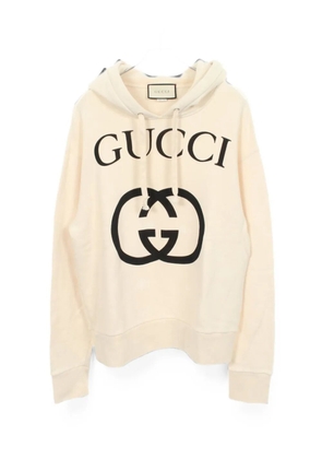 Gucci Pre-Owned 2000s Interlocking G hoodie - Neutrals