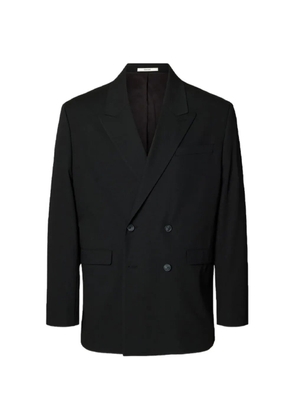 SELECTED double-breasted dinner jacket - Black