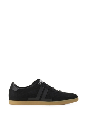 Lanvin Glen 2.0 logo-patch sneakers - Black