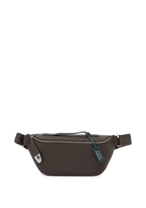 Coccinelle grained leather belt bag - Brown