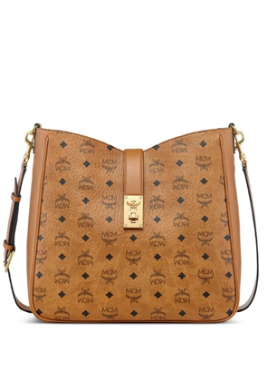 MCM large Tracy Visetos tote bag - Neutrals