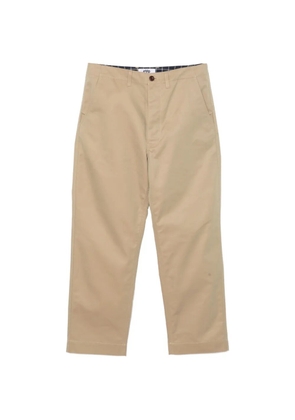 Junya Watanabe MAN x Brook Brothers straight-leg trousers - Neutrals