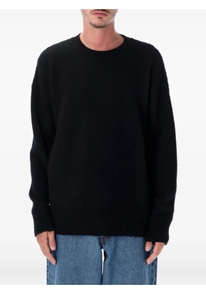 Roberto Collina crew-neck bouclé sweater - Black
