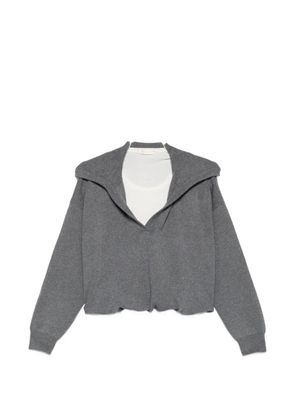 Eleh long-sleeve sweater - Grey