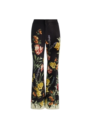 alice + olivia Dylan trousers - Black