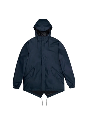 Rains Fishtail drawstring-hem jacket - Blue