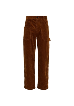 MARANT Ablov straight-leg trousers - Brown