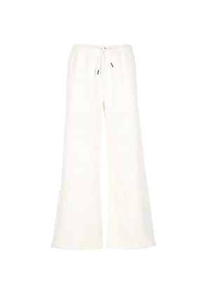K-Way drawstring wide-leg track pants - Neutrals