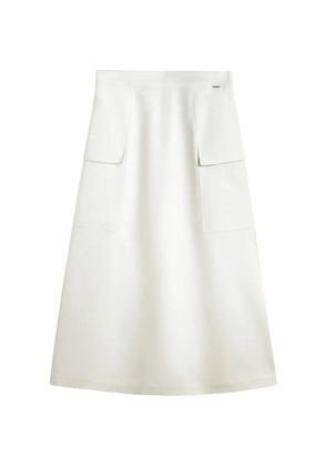 Ecoalf Joy pocket midi skirt - Neutrals