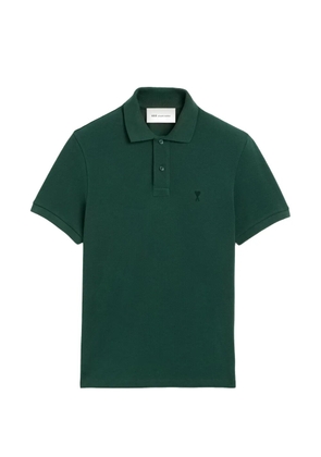 AMI Paris cotton polo - Green