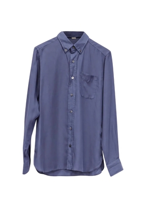 Tom Ford Vintage button-down collar chest pocket shirt - Blue
