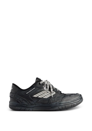 Balenciaga Hamptons leather sneakers - Black