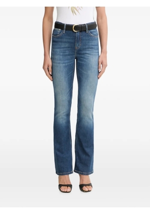 GUESS USA logo-patch pocket jeans - Blue