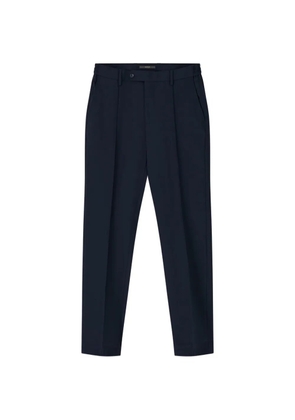Boggi Milano trousers in technical wool - Blue