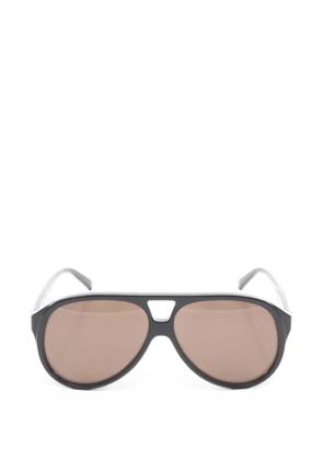 Gucci Pre-Owned 2020s pilot sunglasses - Black