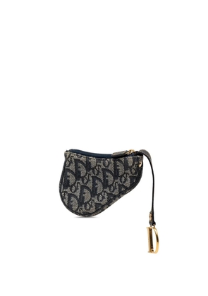 Christian Dior Pre-Owned 2001 Diorissimo Trotter Saddle coin pouch - Blue