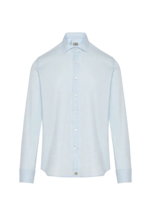 Sonrisa spread-collar long-sleeve shirt - Blue