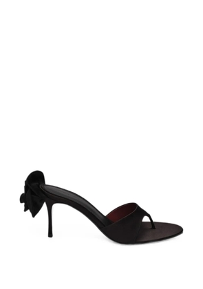 Magda Butrym rosette-detail thong sandals - Black