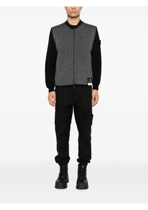 Y-3 skull-print zip-up gilet - Black