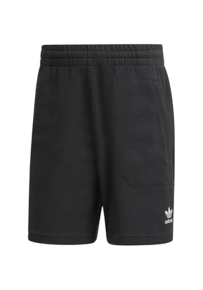 adidas logo-embroidered shorts - Black